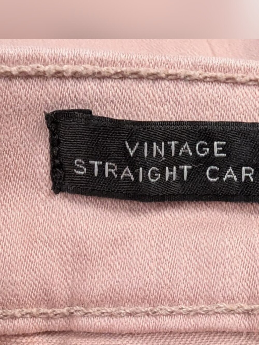 J.Crew Vintage Straight Cargo Pants Dusty Rose Pink Petite Size 26P - Picture 5 of 12